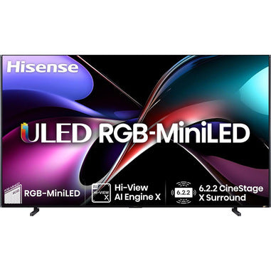 Hisense 100UXQ 2,54 m (100") 4K Ultra HD Smart TV Wi-Fi Nero, Grigio